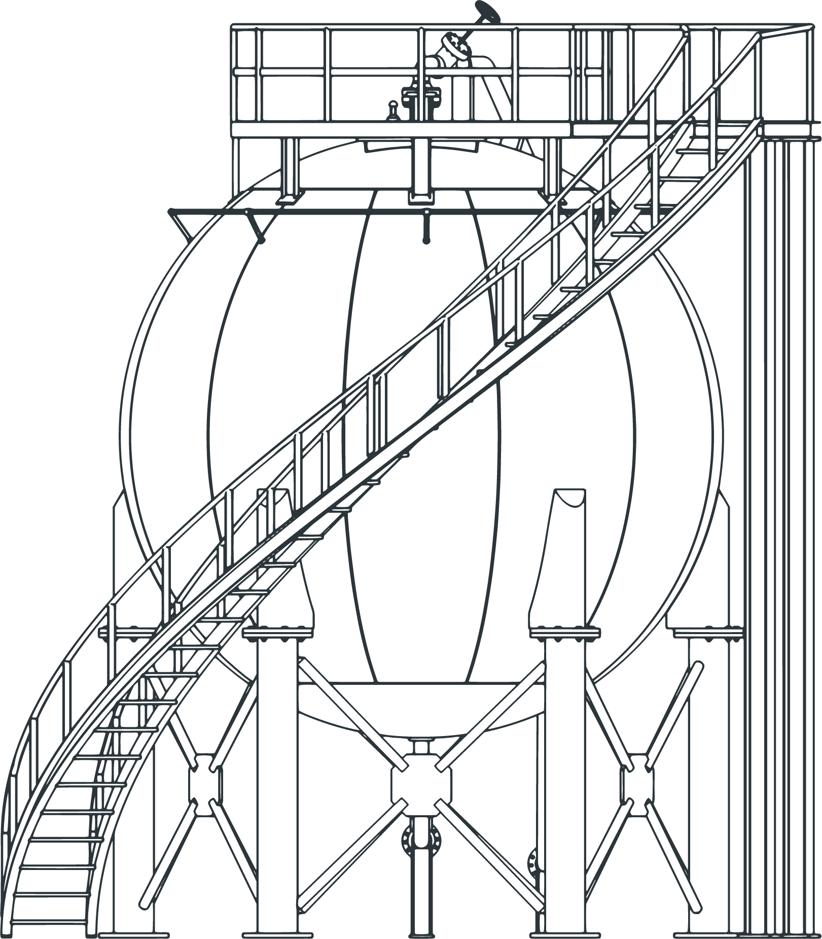 Nuclear reactor illustration