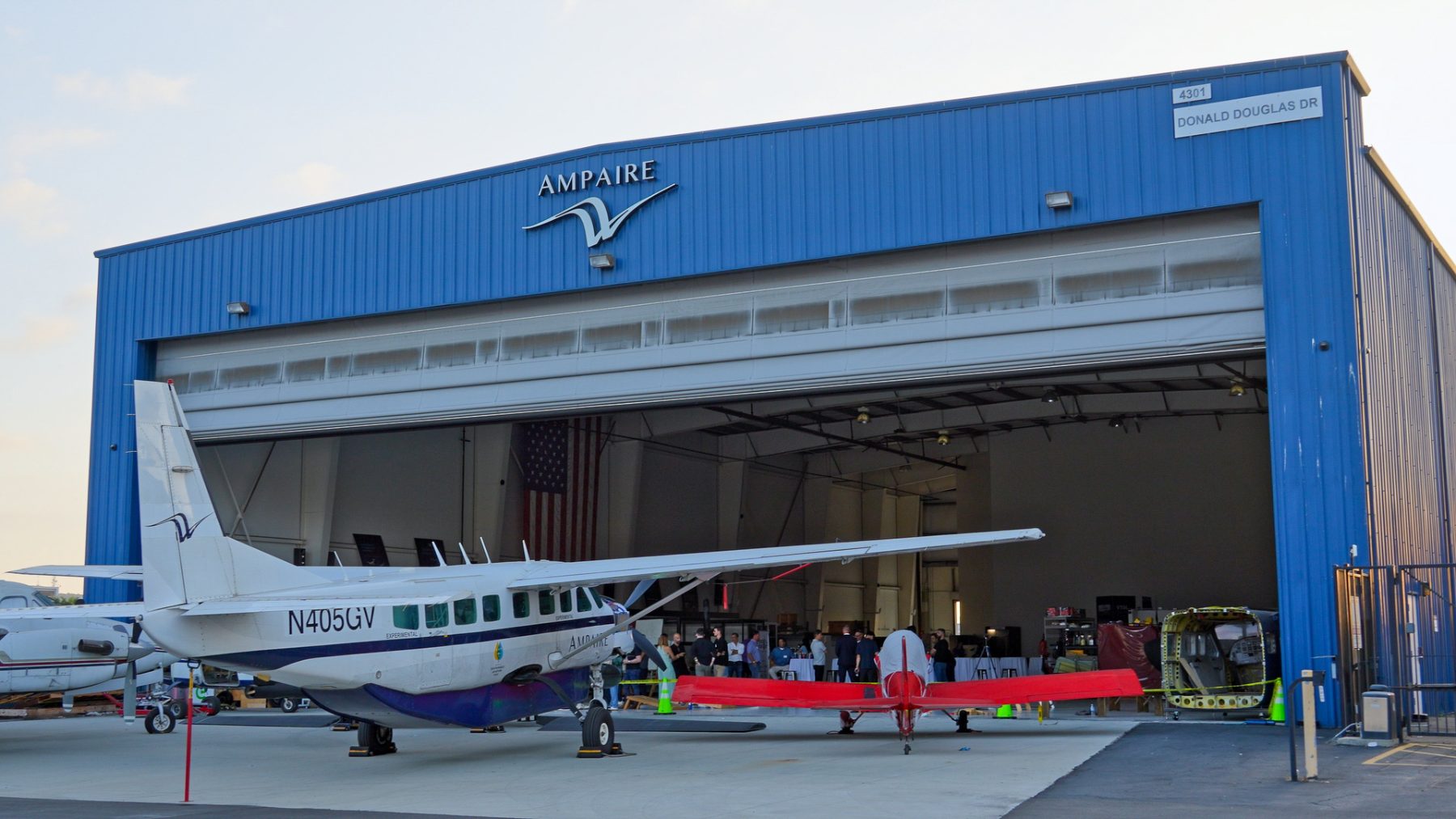 Hangar reception